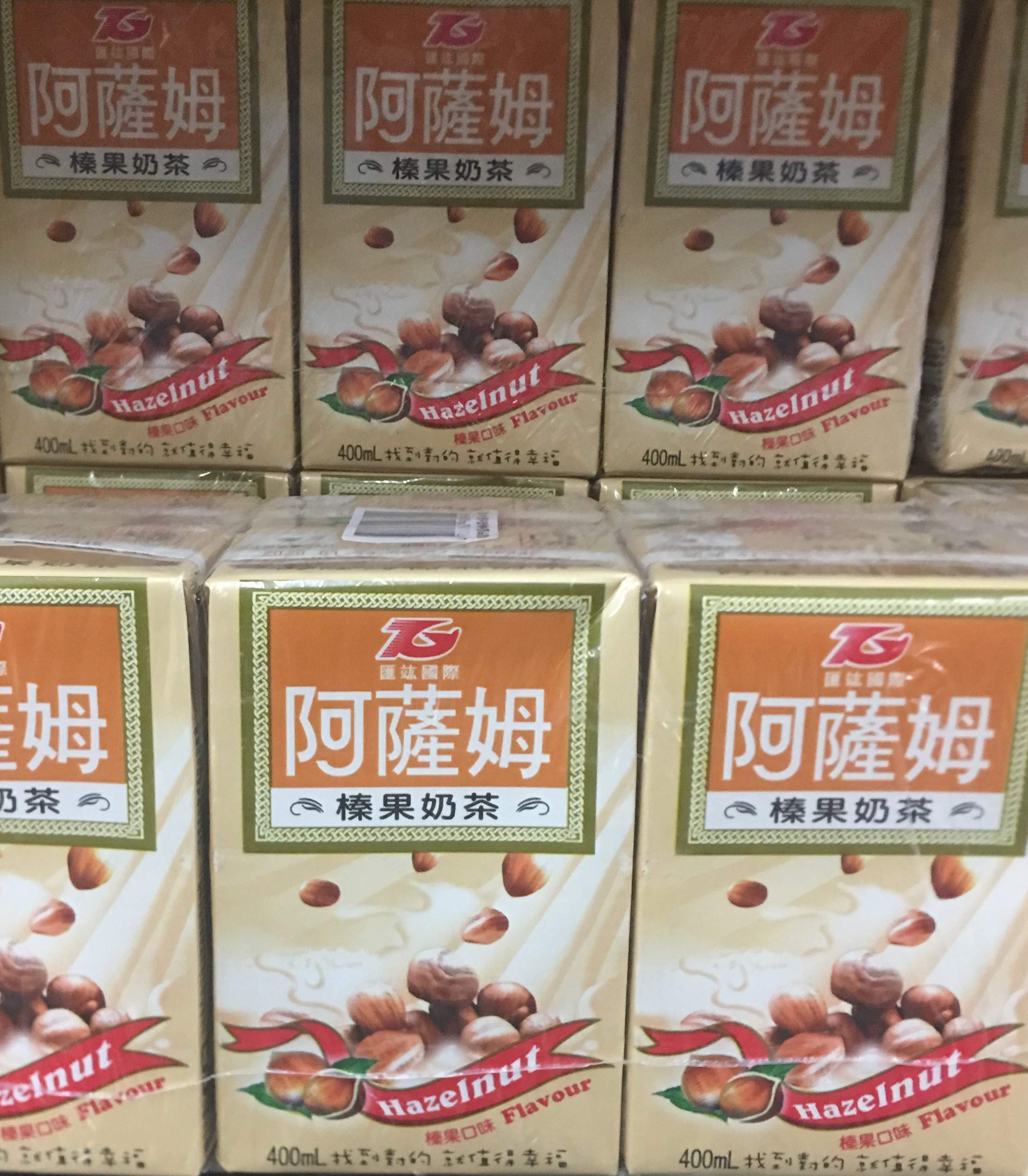 Amazon.com : Assams Milk Tea Hazelnut Flavor 6 Bottles Plus A Free